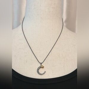 Stella & Dot | Black Panther Necklace EUC